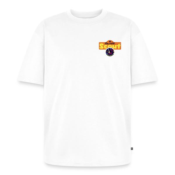 Scout Retro Logo COUNT DOWN, Weiß, Ansicht Vorne